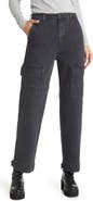 AG Knoxx High Waist Cargo Straight Leg Jeans
