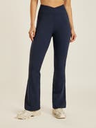 Be Athletica Be 180 Wrap-Waist Flared Leggings