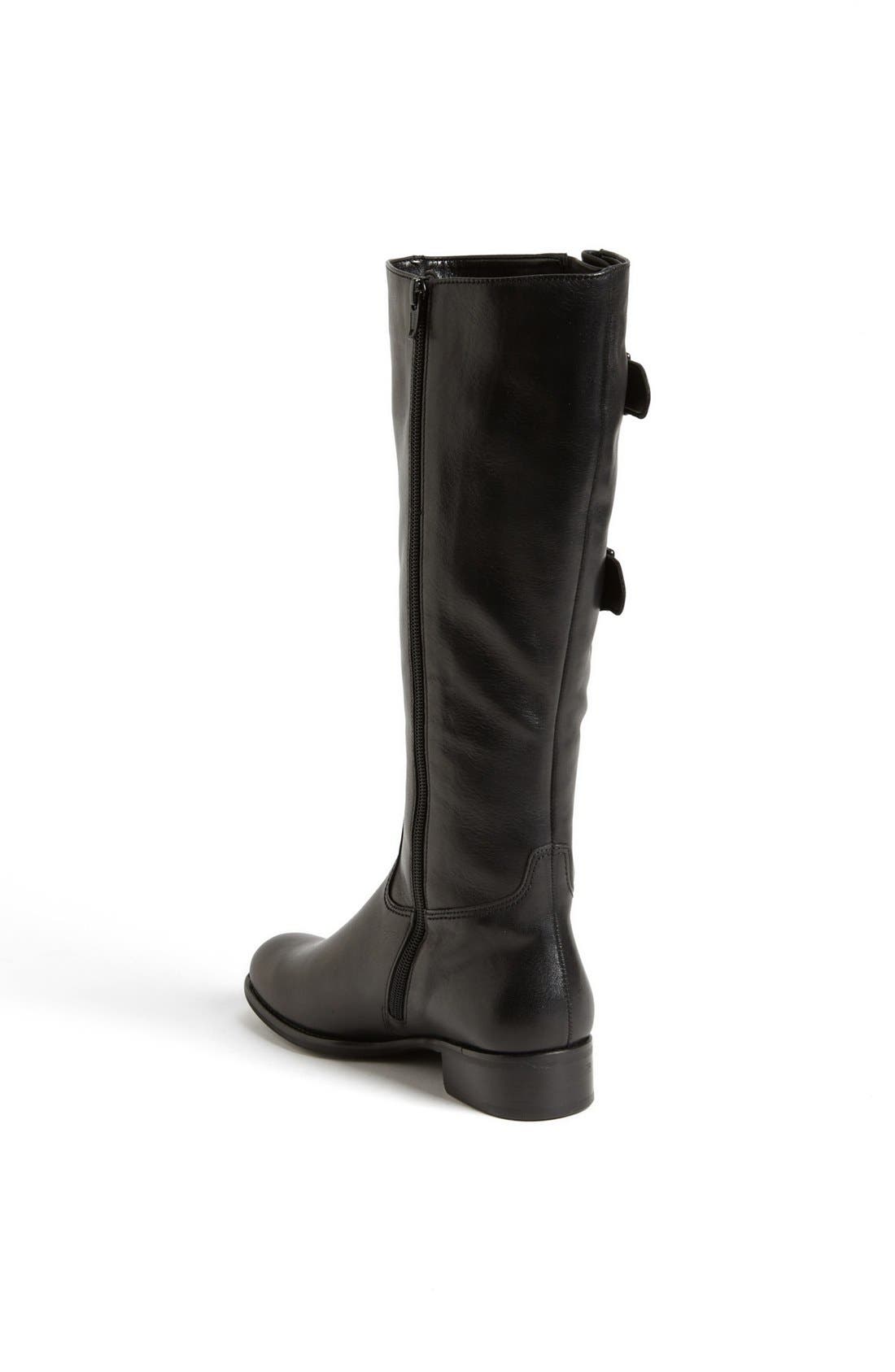 Gabor Adjustable Buckle Riding Boot, Alternate, color, 