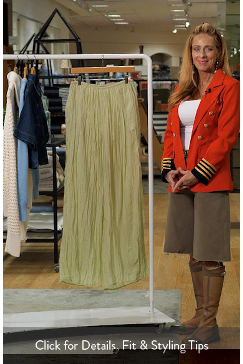 Brandi Crinkle Wide Leg Pants video