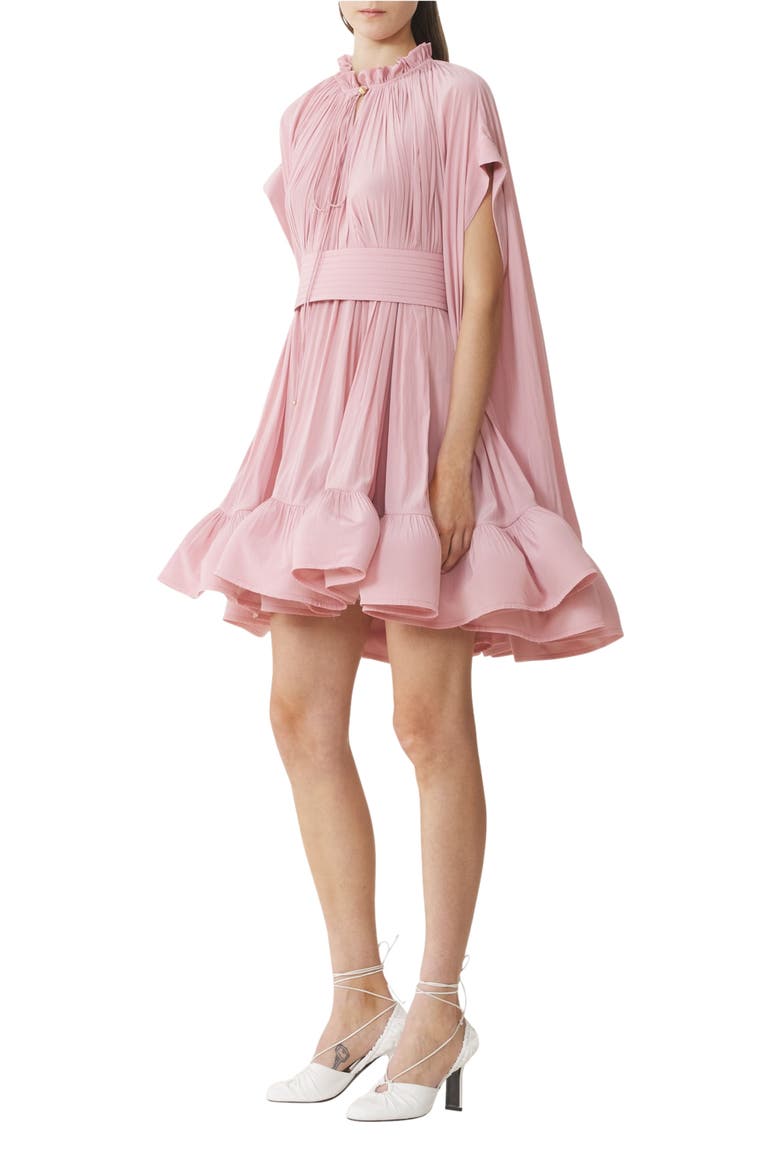 Short Charmeuse Dress, Alternate, color, Pink