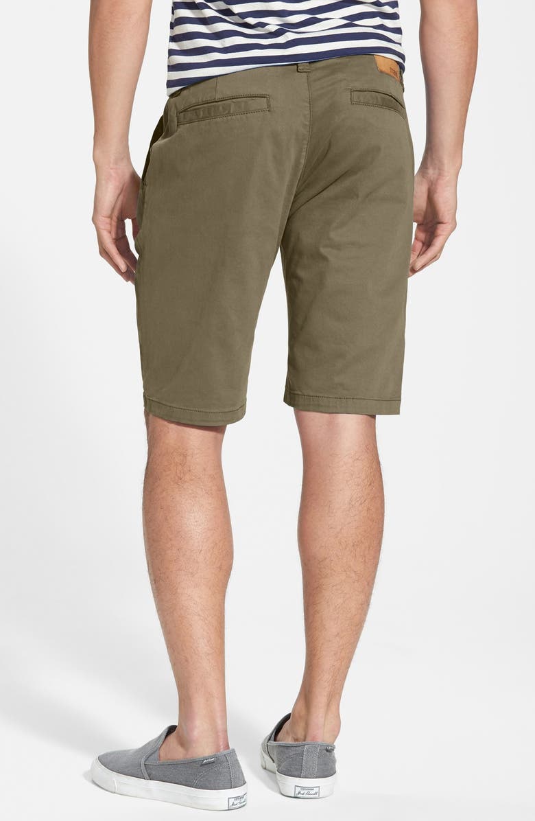 Mavi Jeans 'Jacob' Twill Chino Shorts, Alternate, color, British Khaki