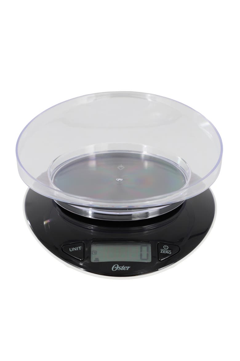 Lydell 2 Piece Digital Kitchen Scale with Bowl, Main, color, Black
