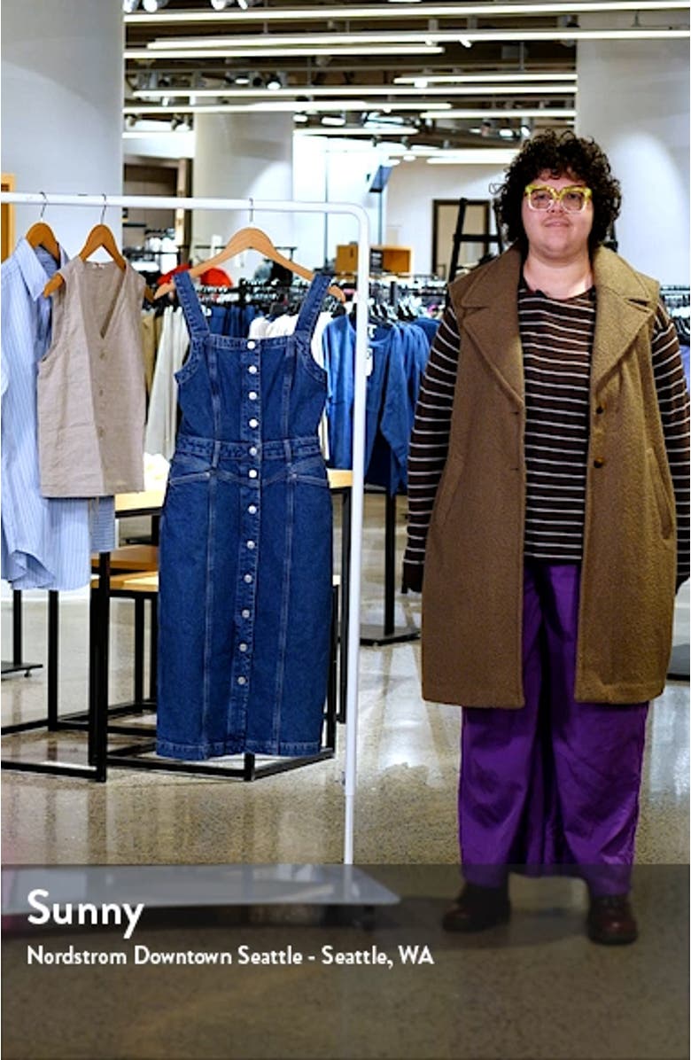 Malibu Denim Midi Dress, sales video thumbnail