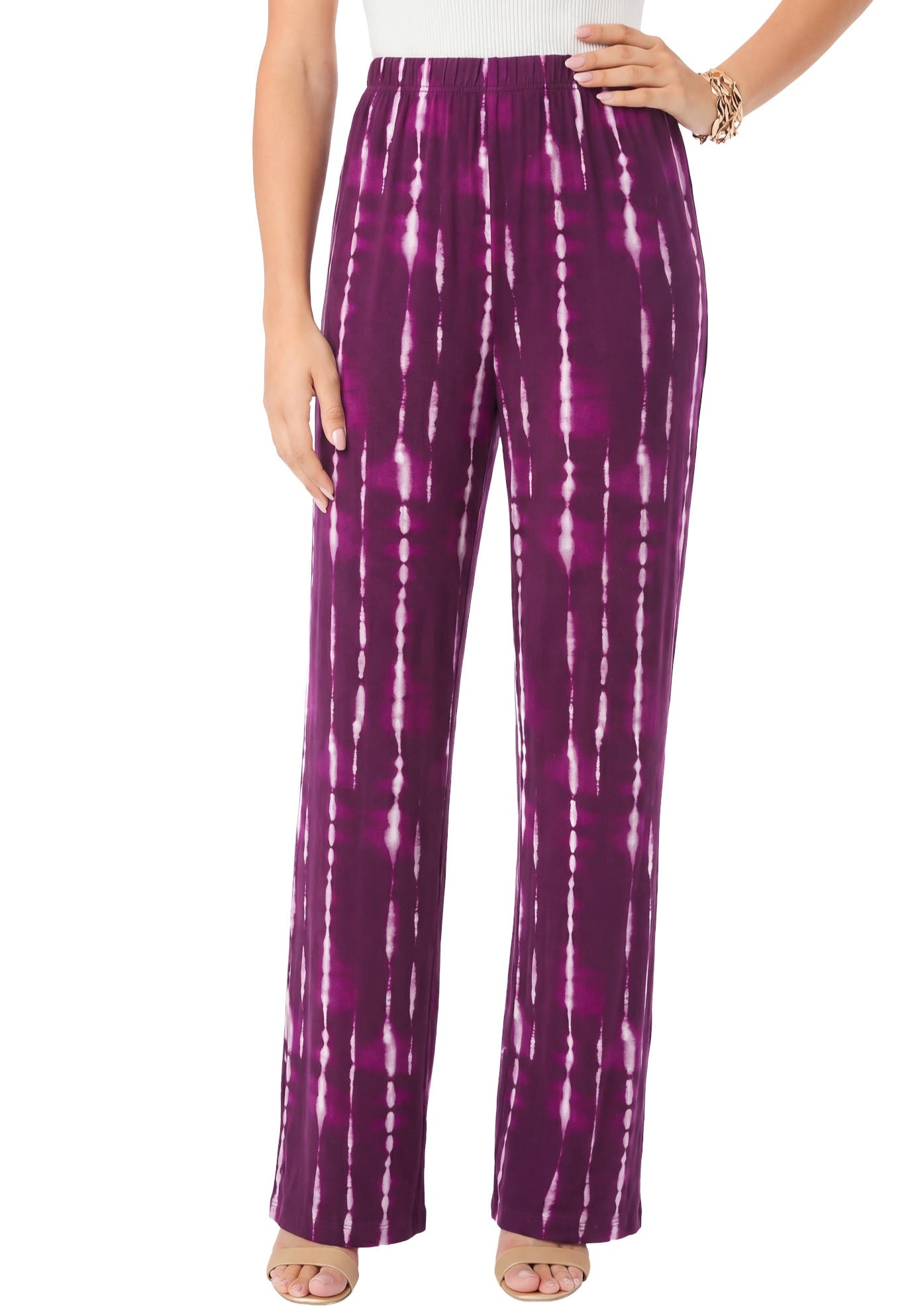 DARK BERRY VARIEGATED TIE DYE