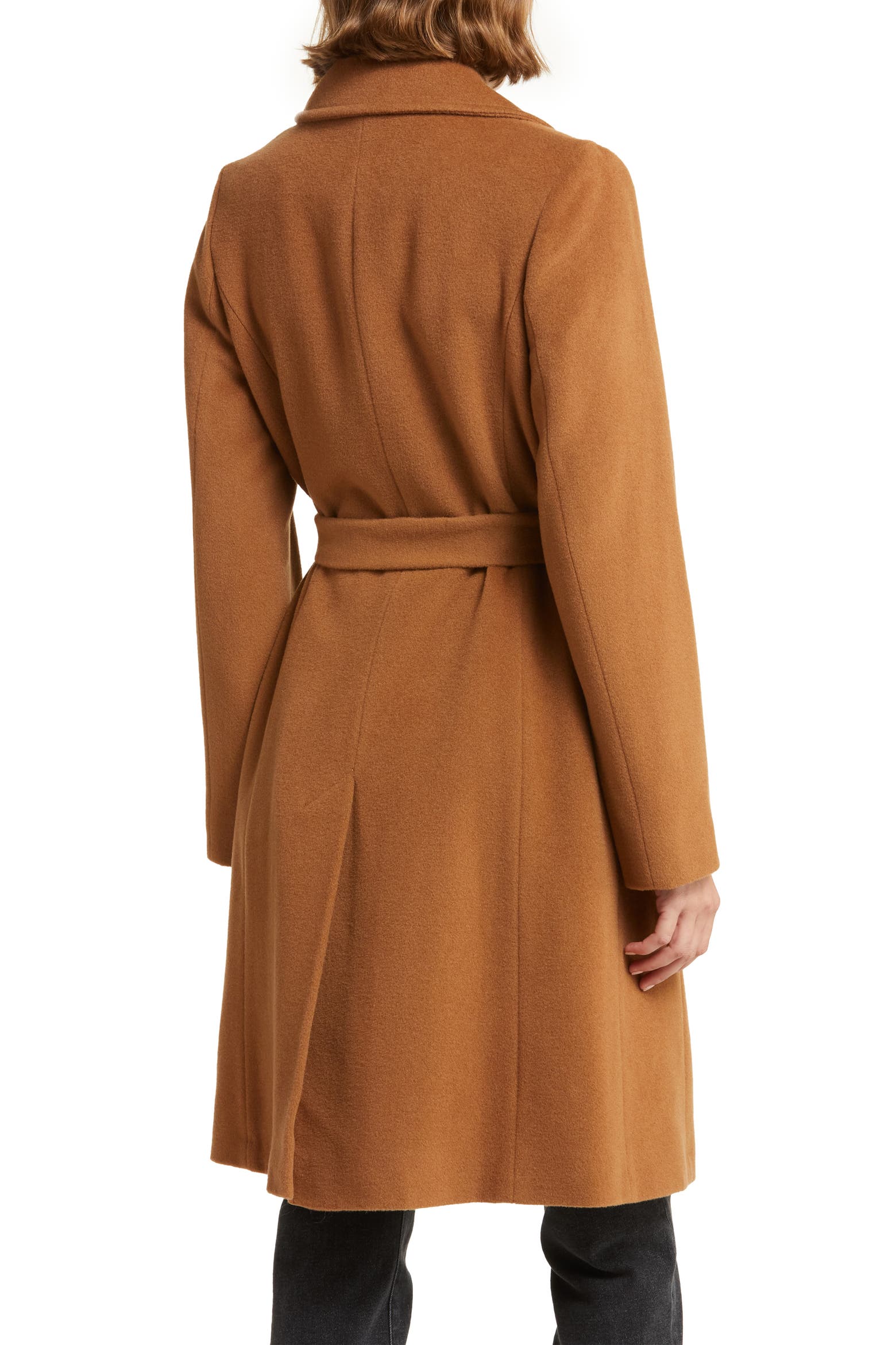 995.00 Fleurette Belted Wool Blend Coat (Women) | Nordstromrack