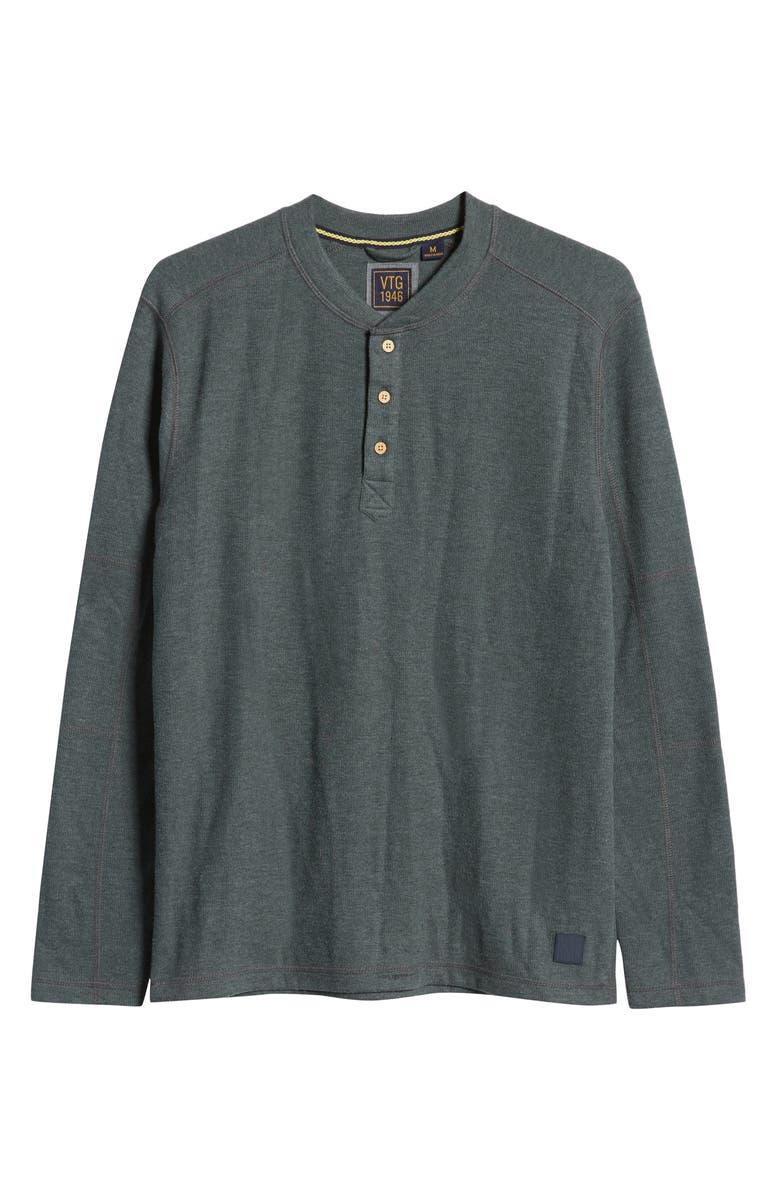 Vintage 1946 Men's Cotton Blend Henley, Alternate, color,