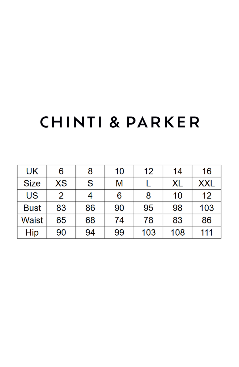 Chinti & Parker Cotton Chevron Stitch Dress, Alternate, color, Cream