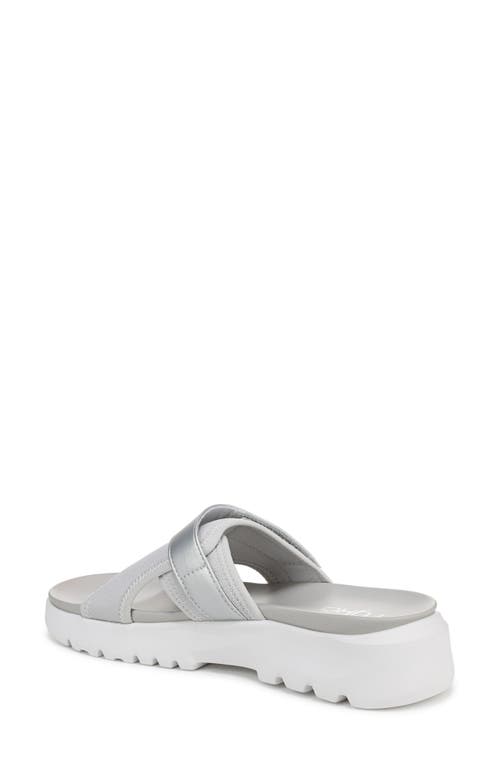 Ryka Women's Brilliant Sport Slide Sandals In Oyster Grey