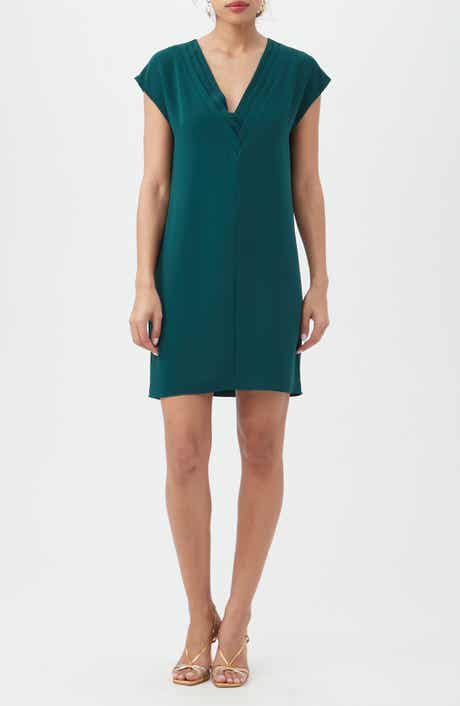 Trina Turk Zula Pleated Shift Dress