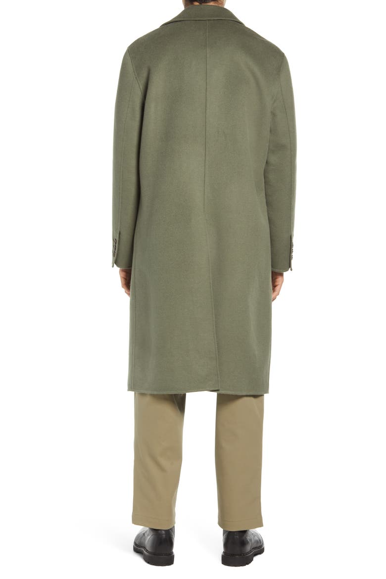Powpow Wool Blend Car Coat, Alternate, color, PALE GREEN