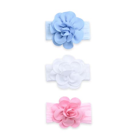Elastic Floral Headband Set