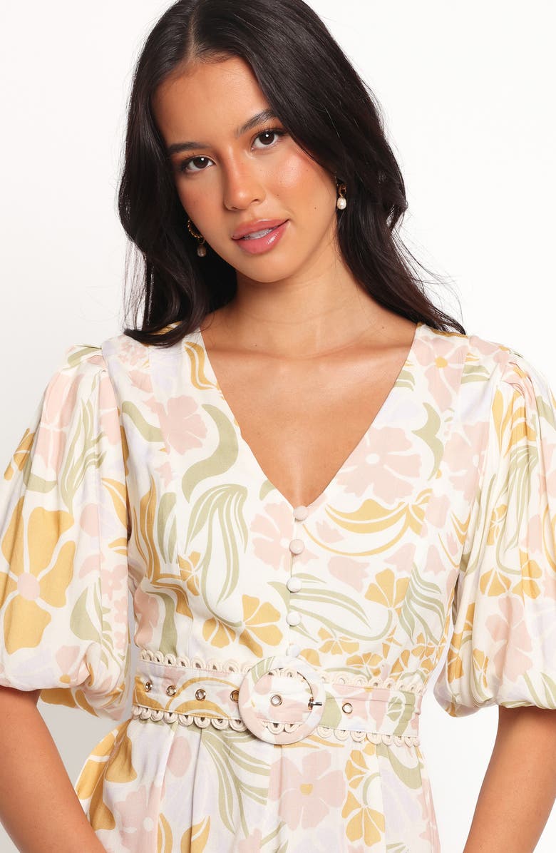 Petal & Pup Reva Floral Print Maxi Dress, Alternate, color,