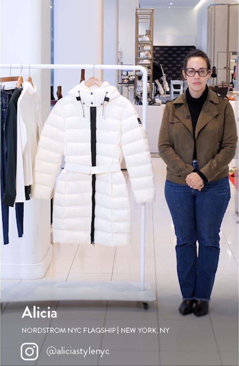 Ashley Water Resistant Down & Feather Coat, sales video thumbnail
