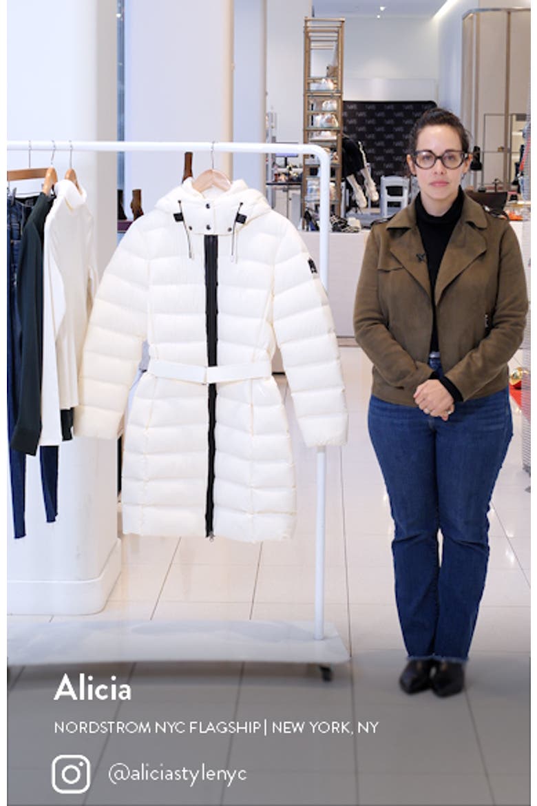 Ashley Water Resistant Down & Feather Coat video