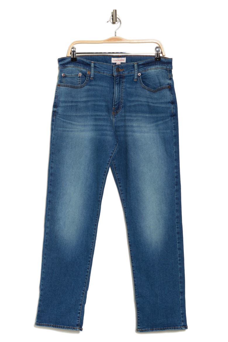 221 Straight Leg Jeans, Alternate, color, RIVERBED