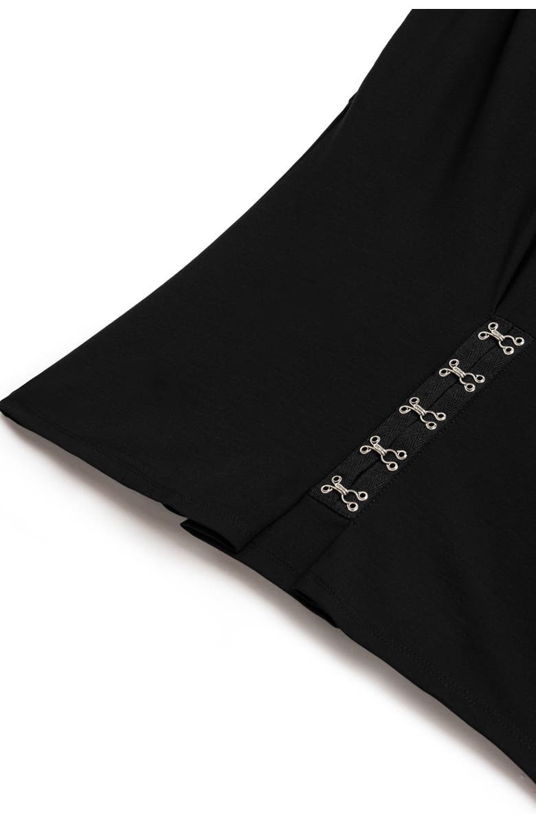 Nocturne T-Shirt with Agraffe Accessory Detail, Alternate, color, 