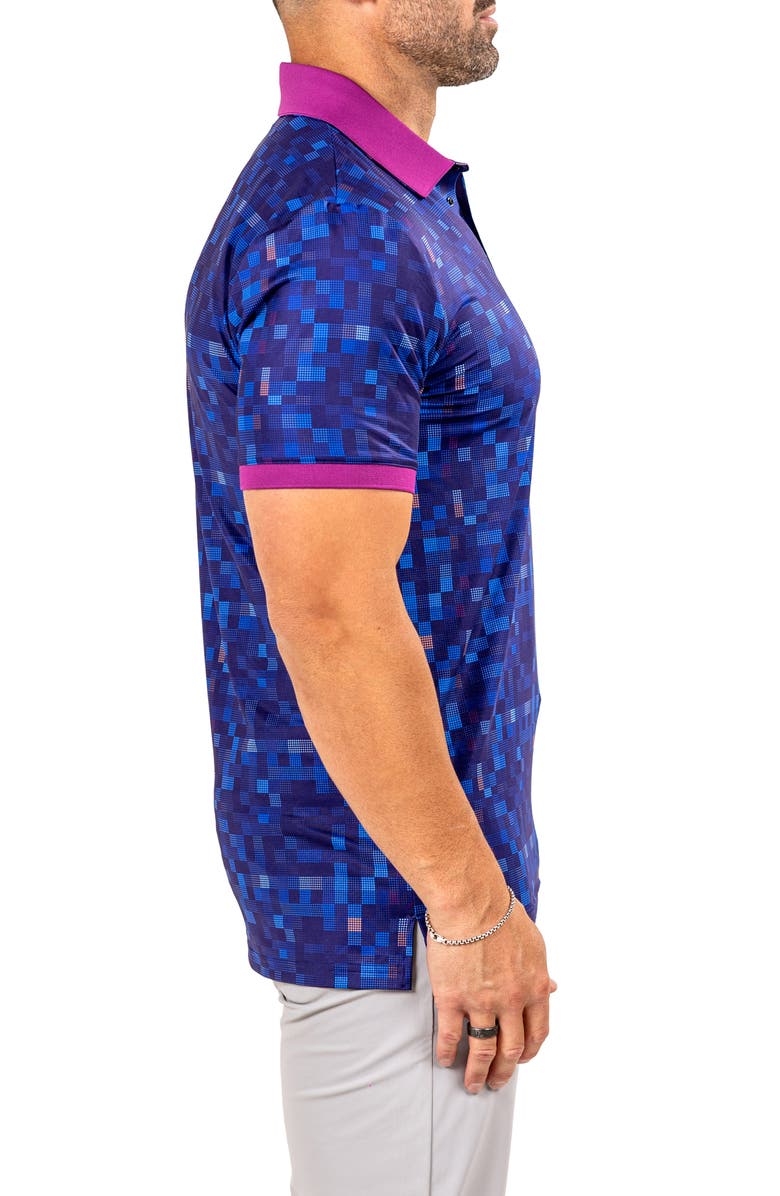 Maceoo Martyr0015 Print Golf Polo, Alternate, color, 
