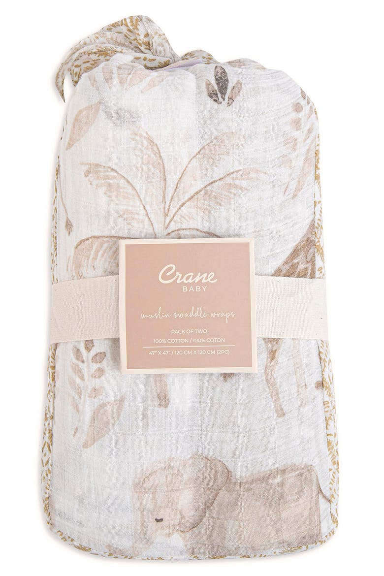 2-Pack Assorted Swaddle Blankets, Alternate, color, MULTI
