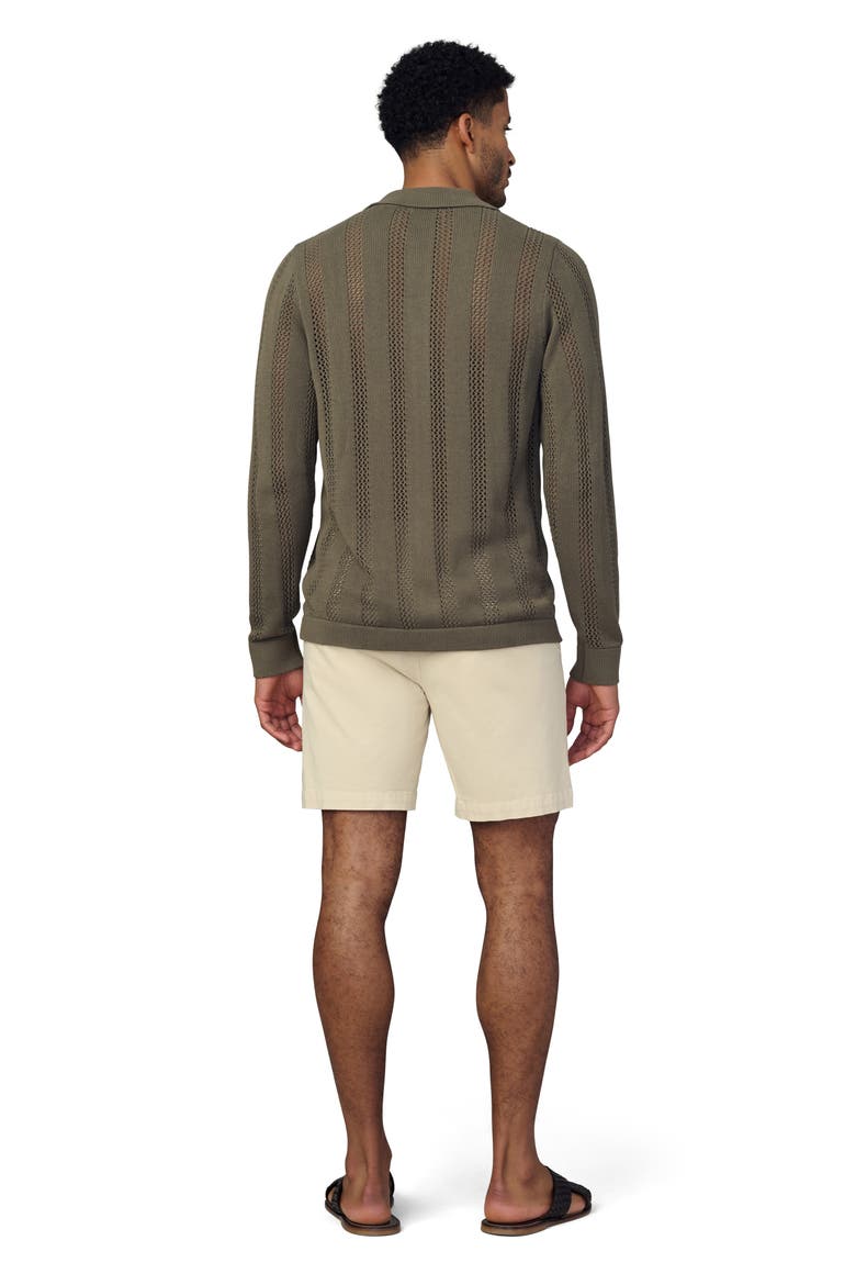 Summer Open Knit Cardigan, Alternate, color, LICHEN