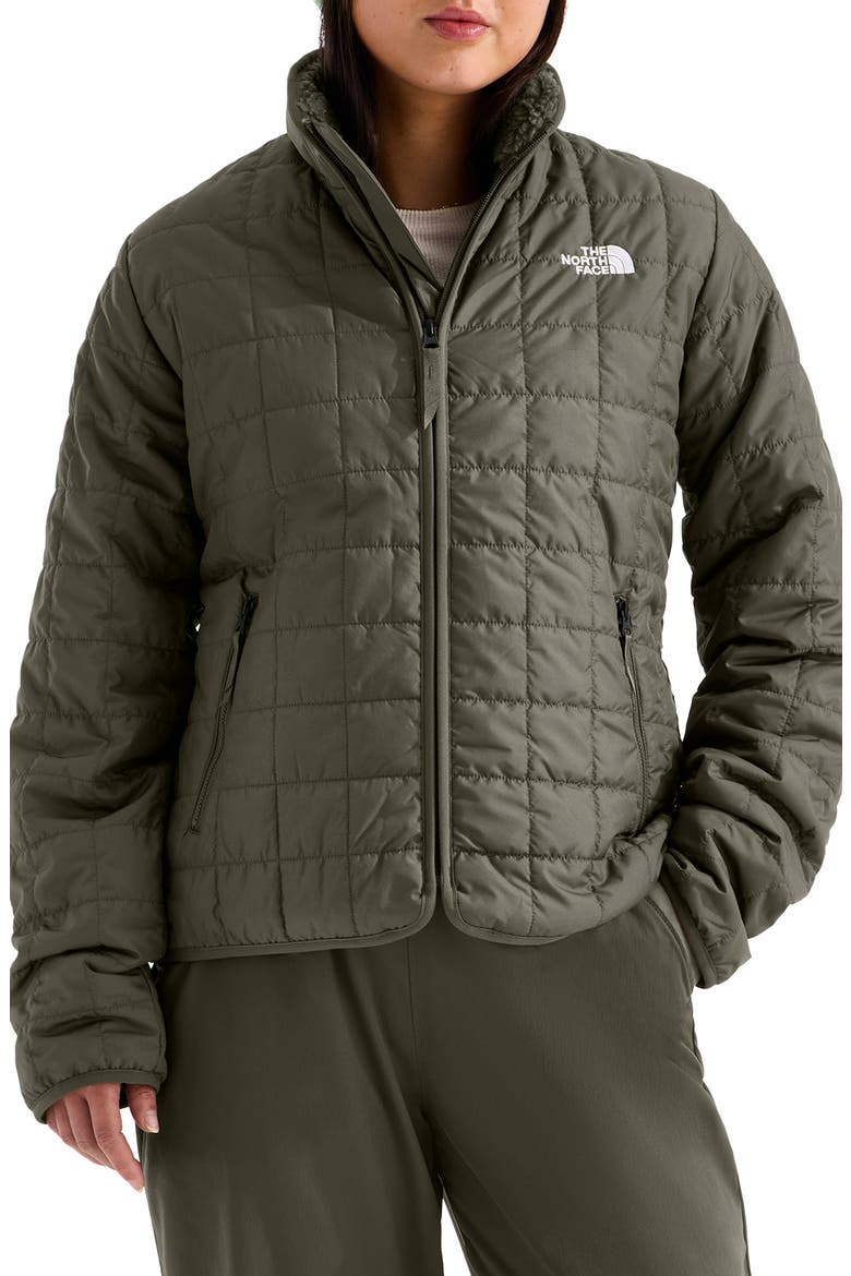 Junction Water Repellent Insulated Jacket, Main, color, NEW TAUPE GREEN