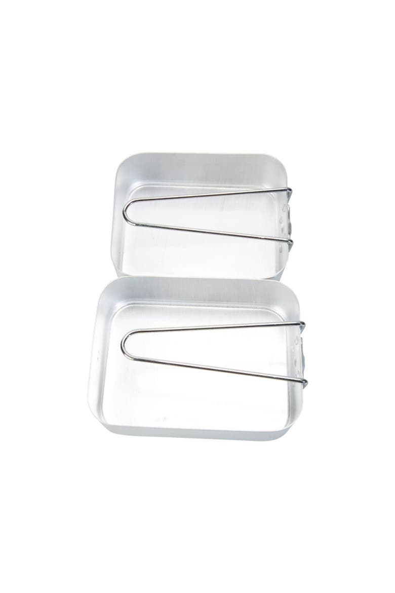 Camping Mess Kit, Main, color, Silver