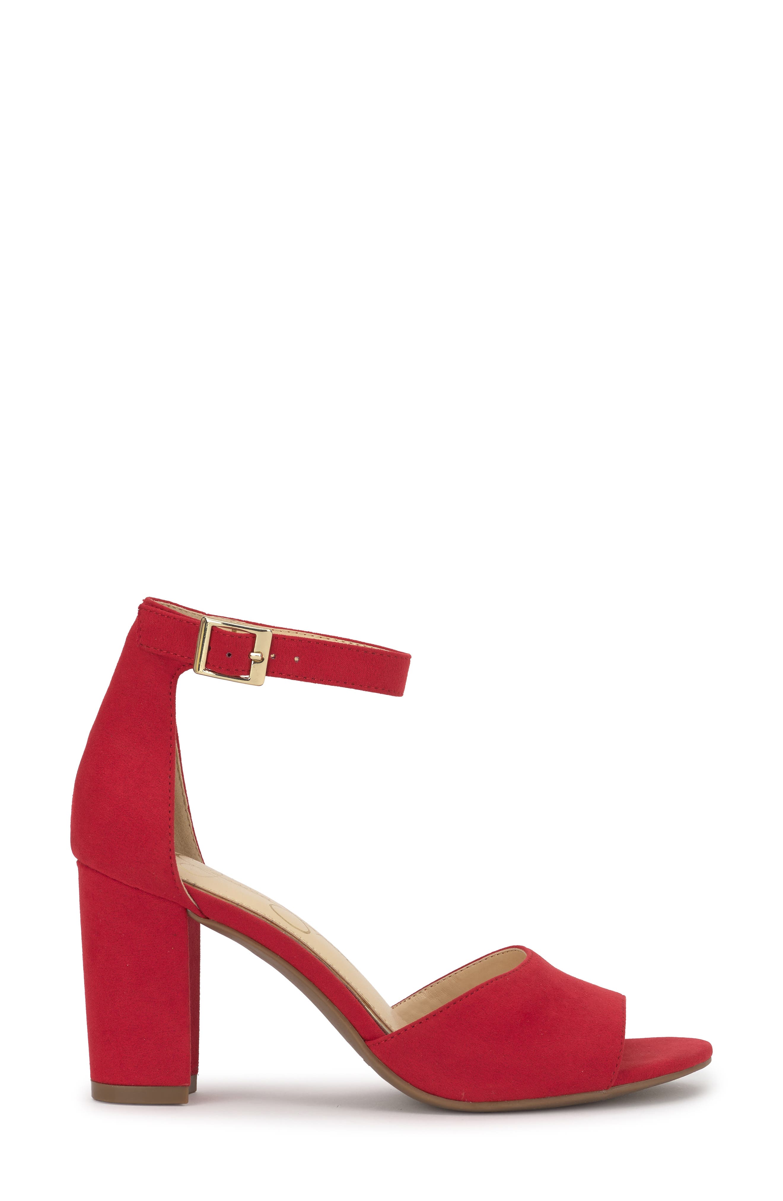 Sherron Sandal, Alternate, color, RED MUSE