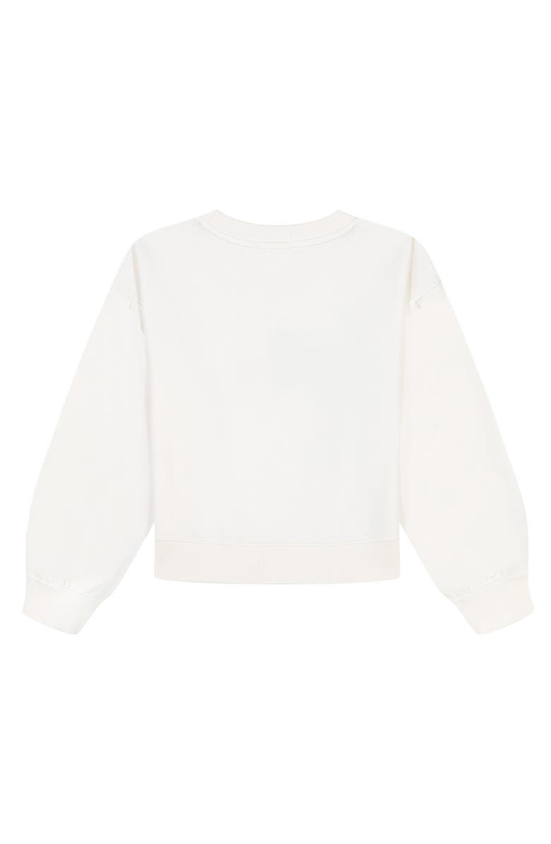 Tommy Hilfiger Kids' French Terry Colorblock Sweatshirt, Alternate, color, Heather Grey