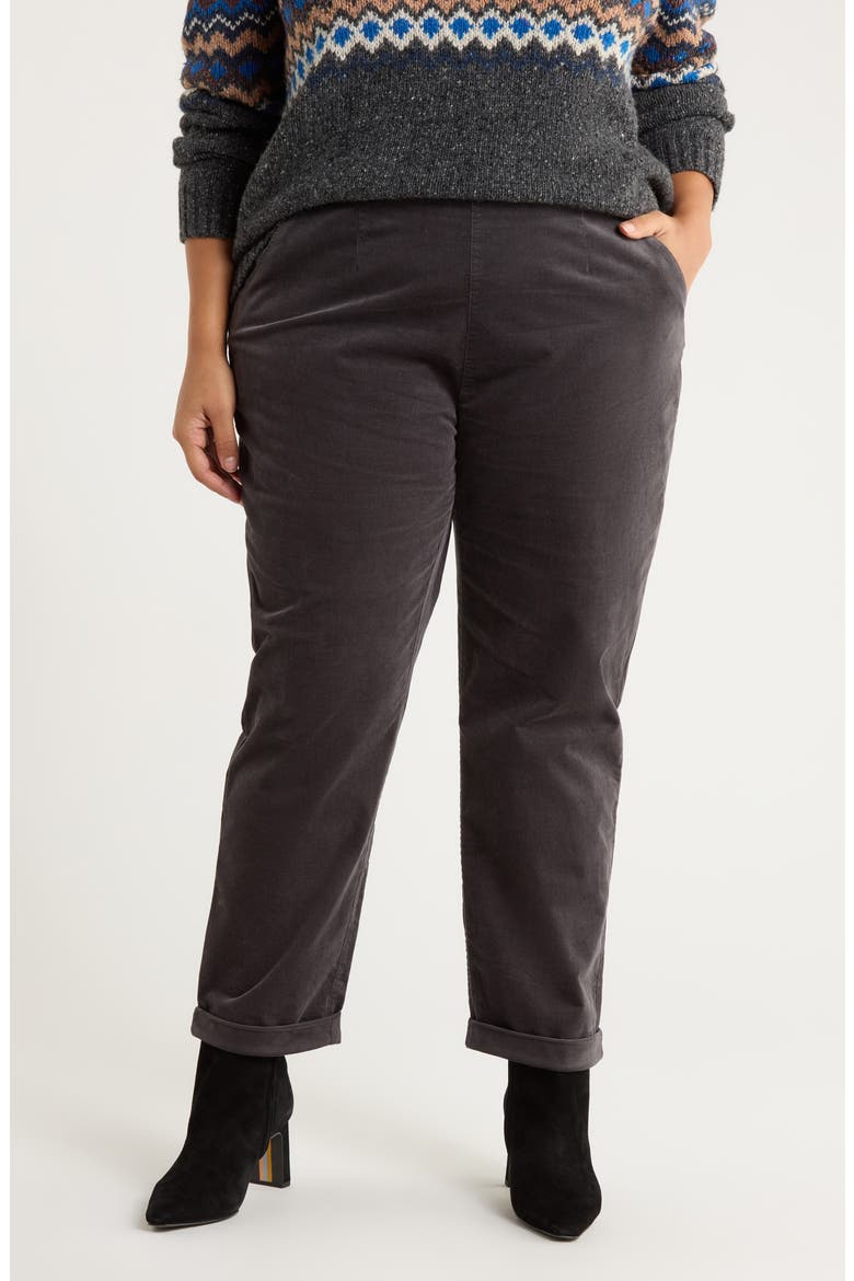Crackington Bootcut Pants, Main, color, COAL