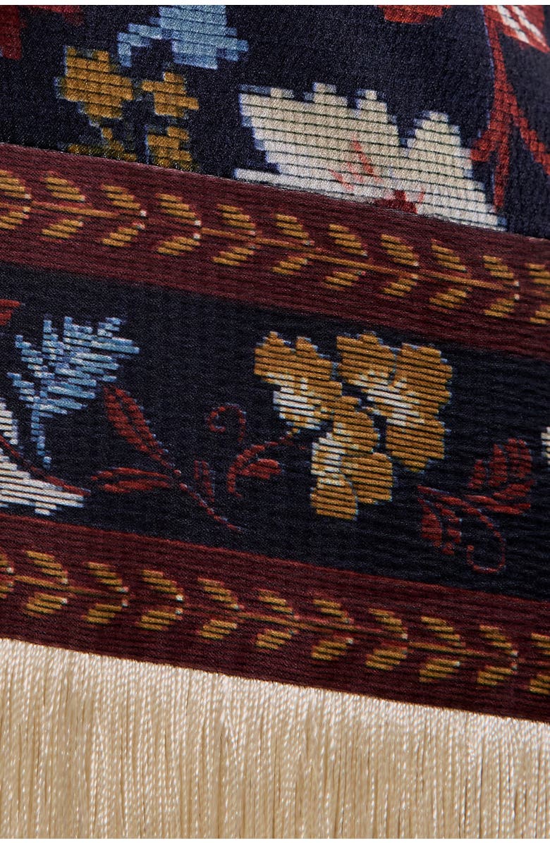 Rebecca Taylor Selah Skirt, Alternate, color, Navy Combo