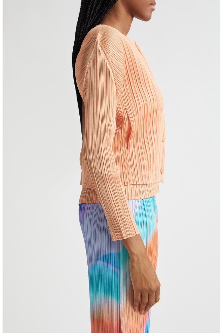 新品 プリーツプリーズ カーディガンMONTHLY COLORS:AUGUST Monthly Colors August Pleated Cardigan (Women) | Nordstrom