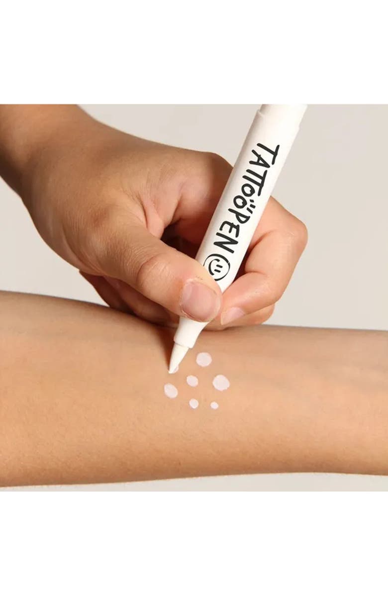 nailmatic Tattoo Pen For Kids, Alternate, color, White