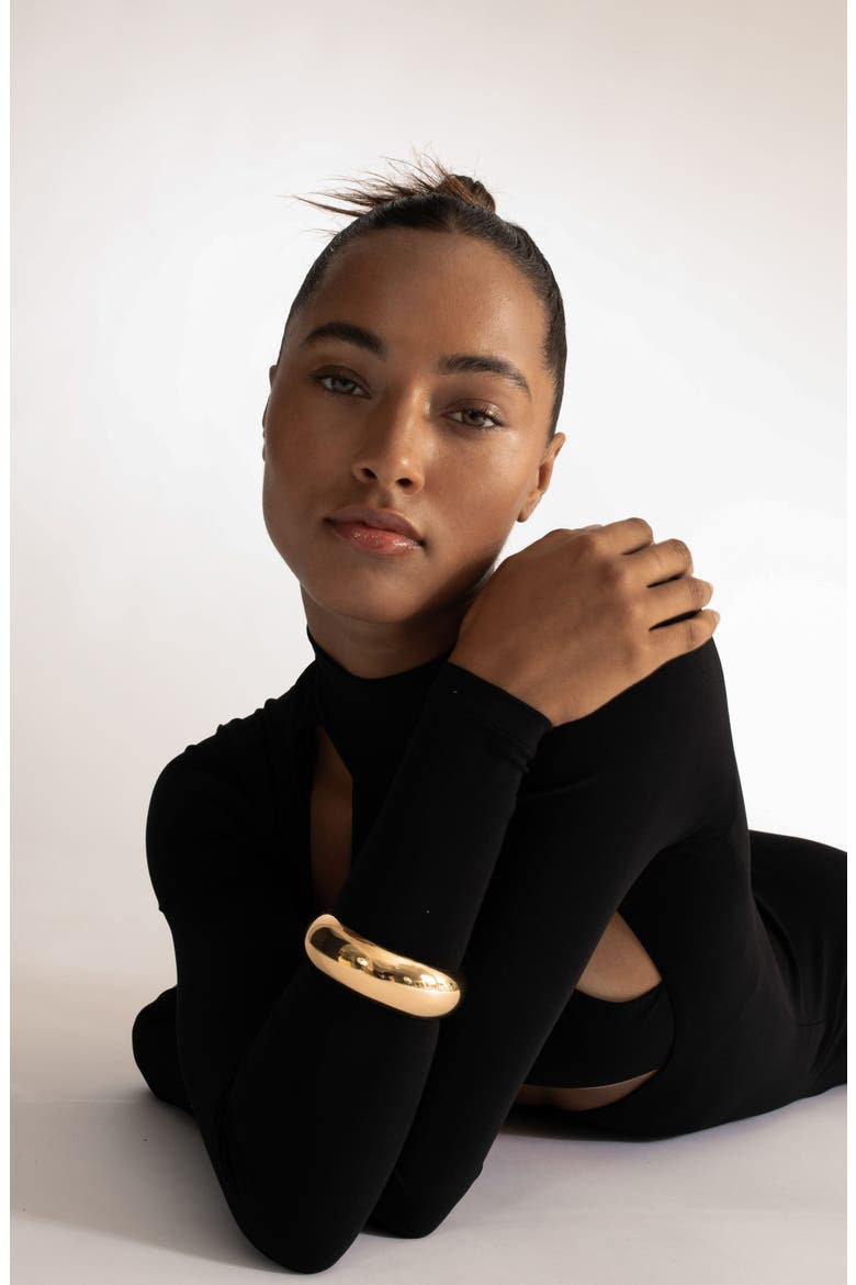 Auguste Bangle, Alternate, color, GOLD