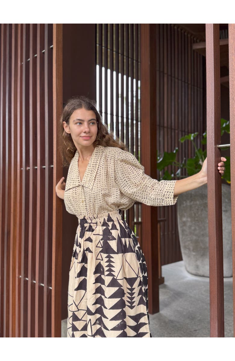 World of Crow The Tiny Dotted Shirt, Alternate, color, 