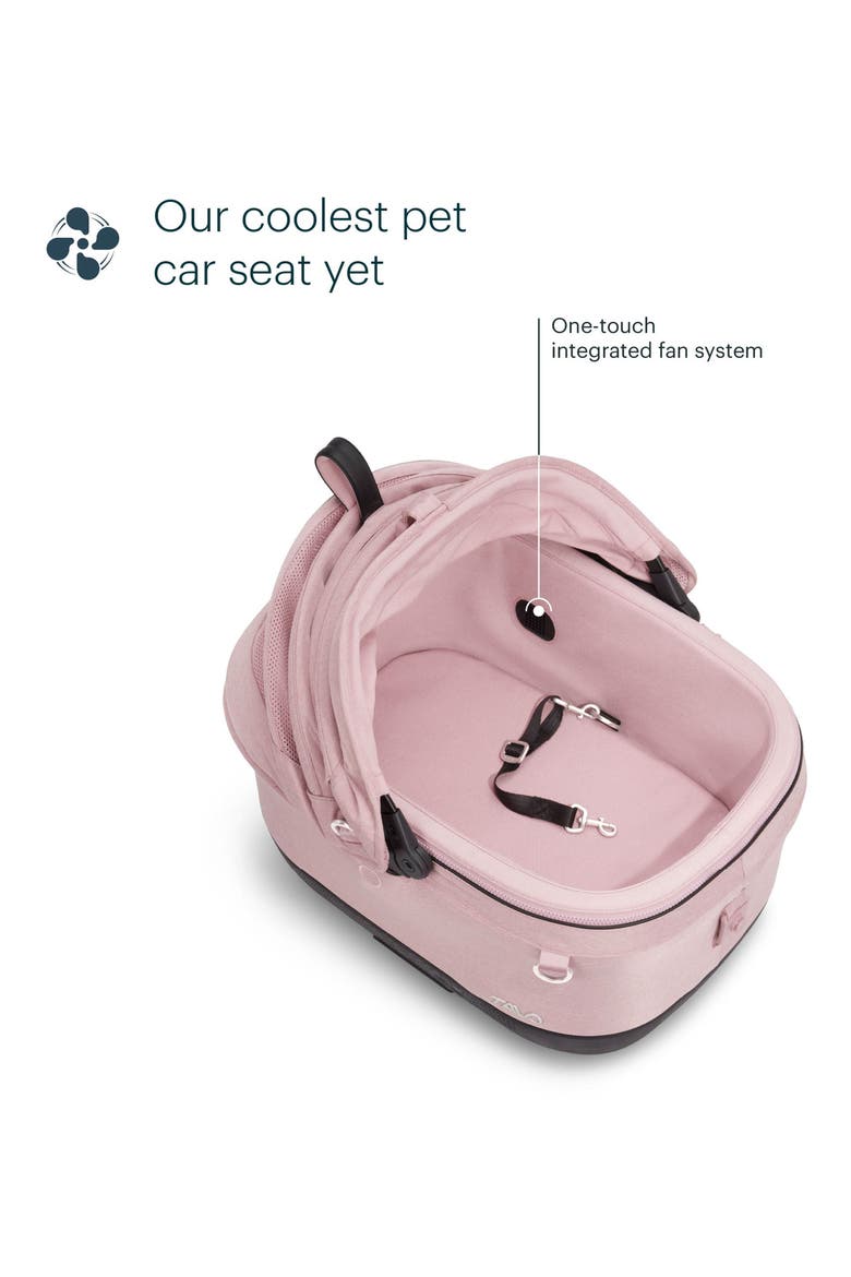 Maeve™ iso5X Wind Pet Car Seat & Roscoe™ Trek Stroller, Alternate, color, SAKURA