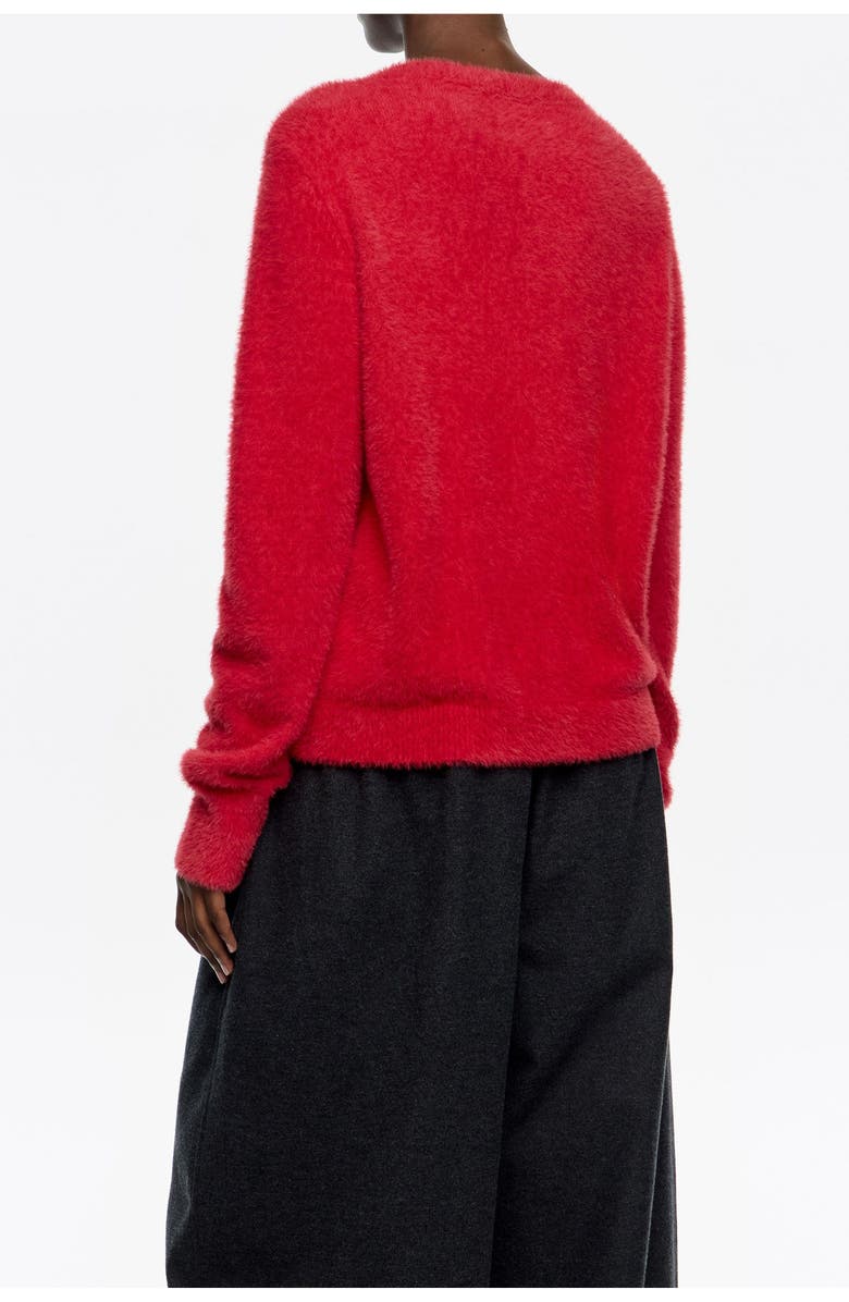Bimba y Lola Neps Crew Neck Sweater, Alternate, color, Red