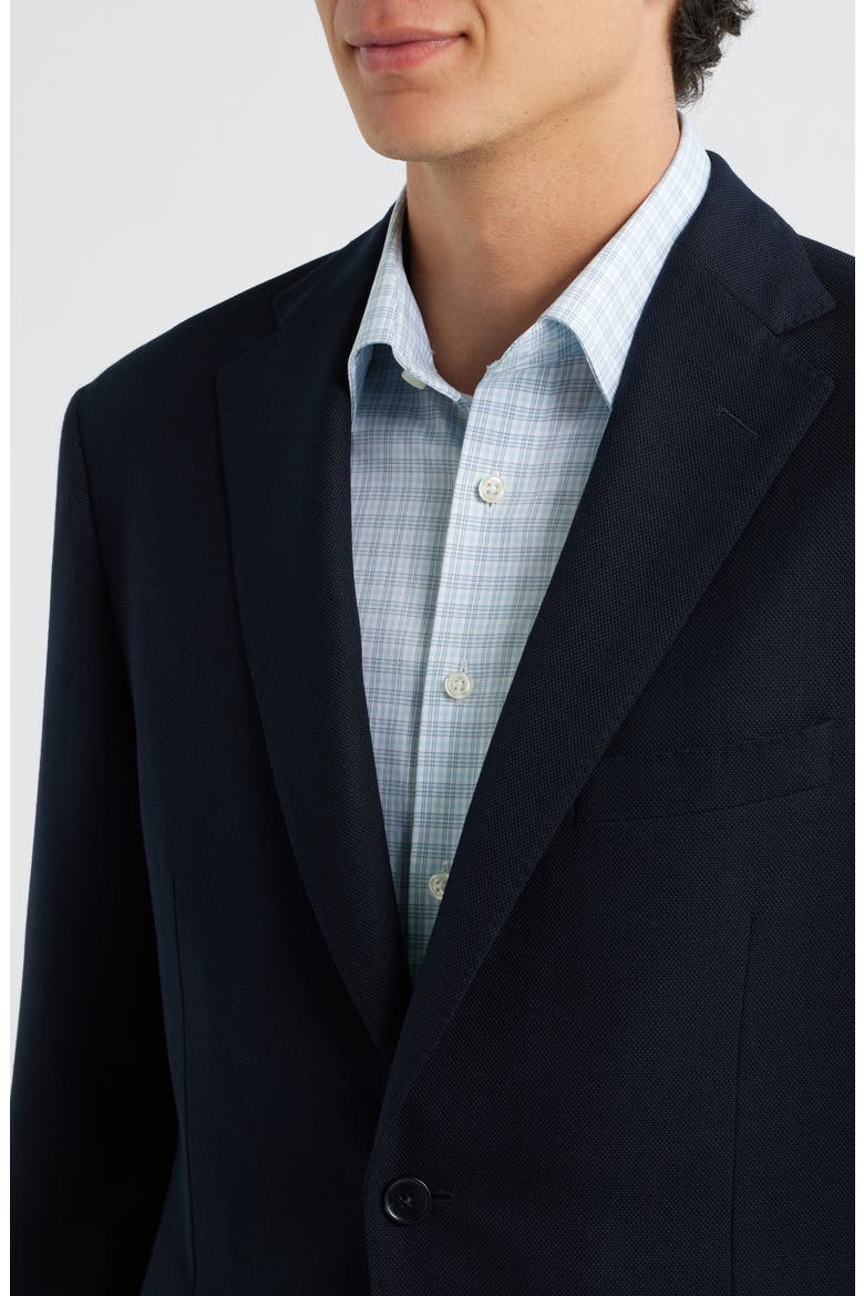 Luxury Performance Stretch Wool Suit Separate Jacket, Alternate, color, NAVY
