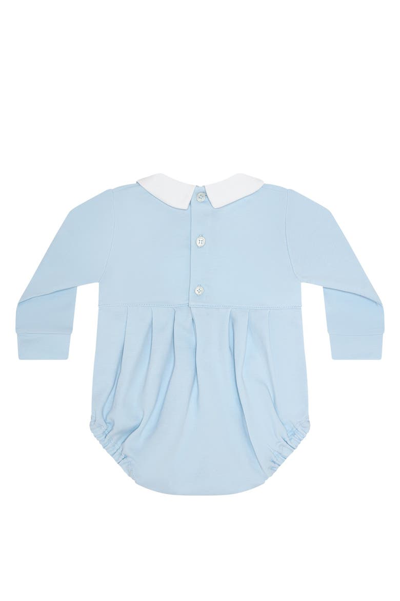 Mini Voyages Embroidery Bubble LS - Baby, Alternate, color, Blue