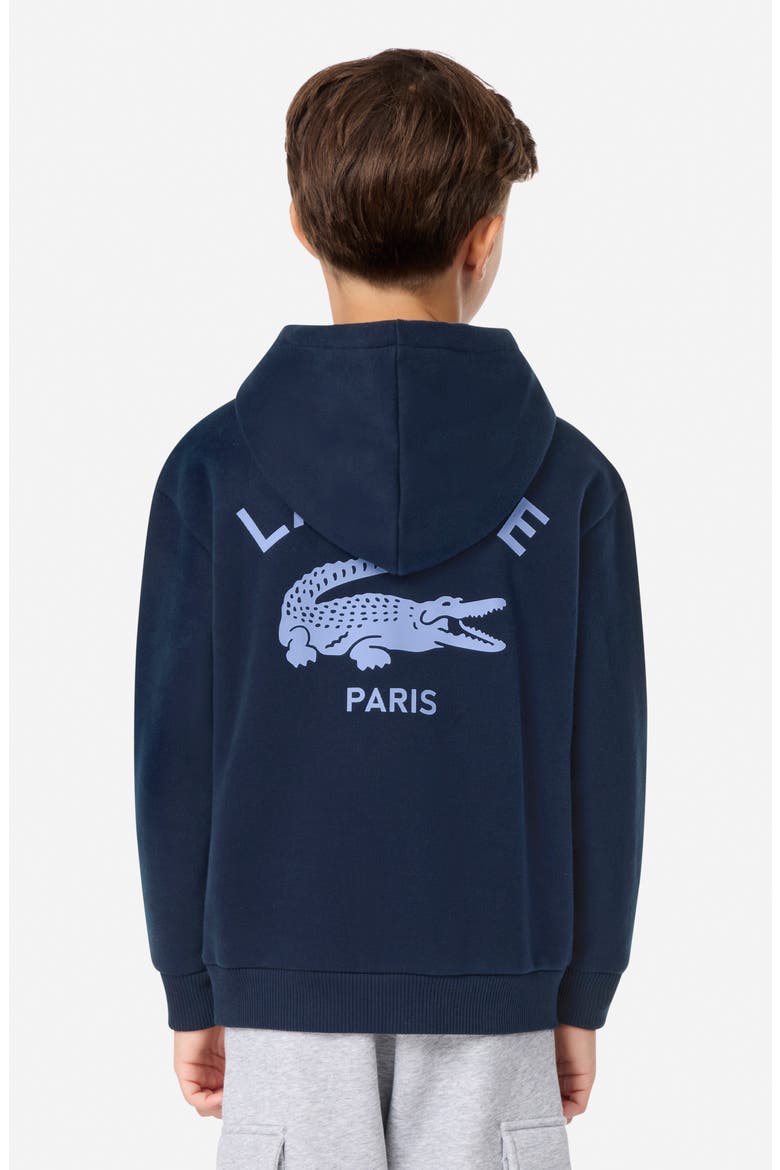 Kids' Logo Hoodie, Alternate, color, MARINE