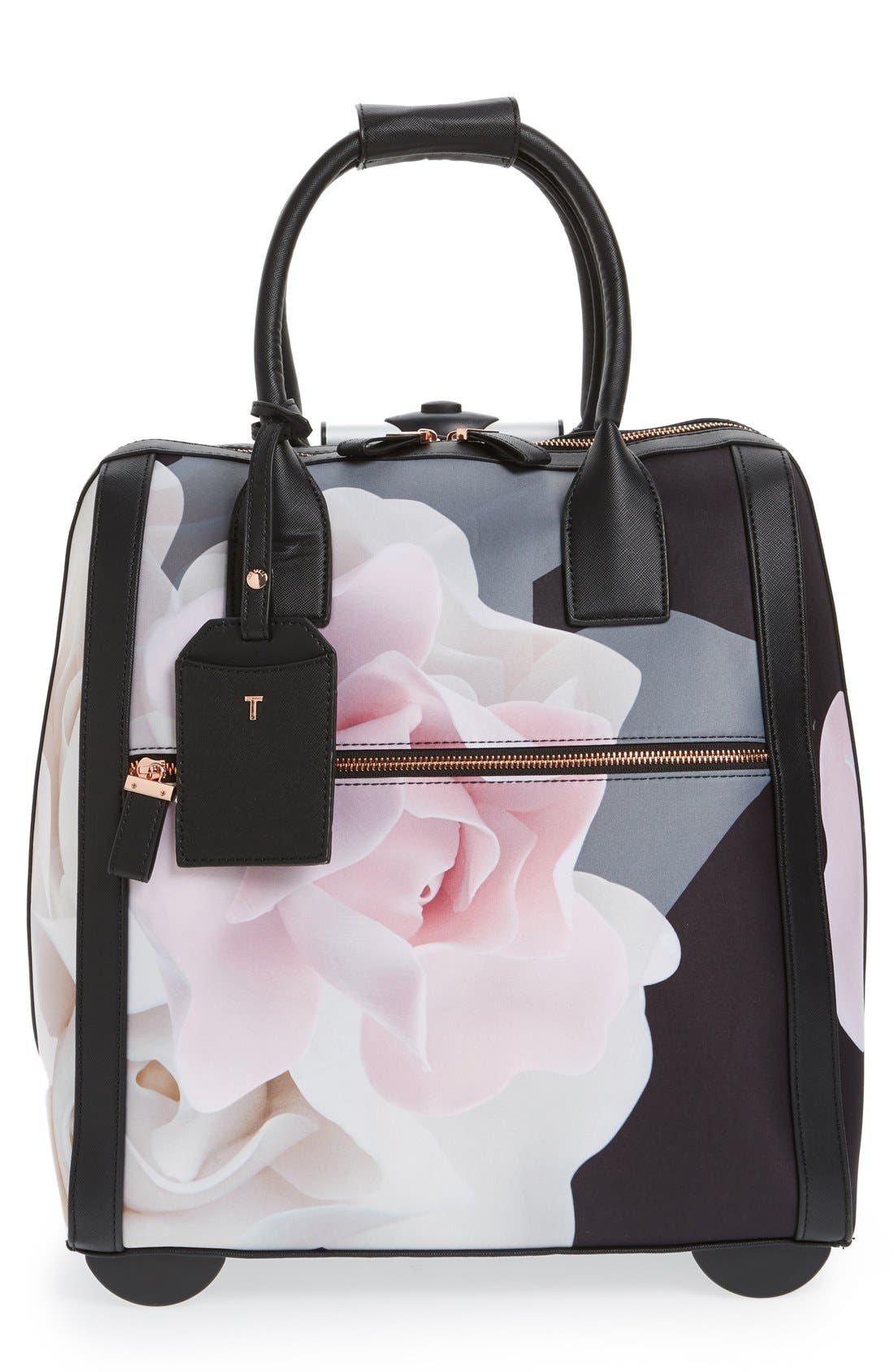 Ted Baker London 'Porcelain Rose - Odina' Travel Bag, Main, color, 