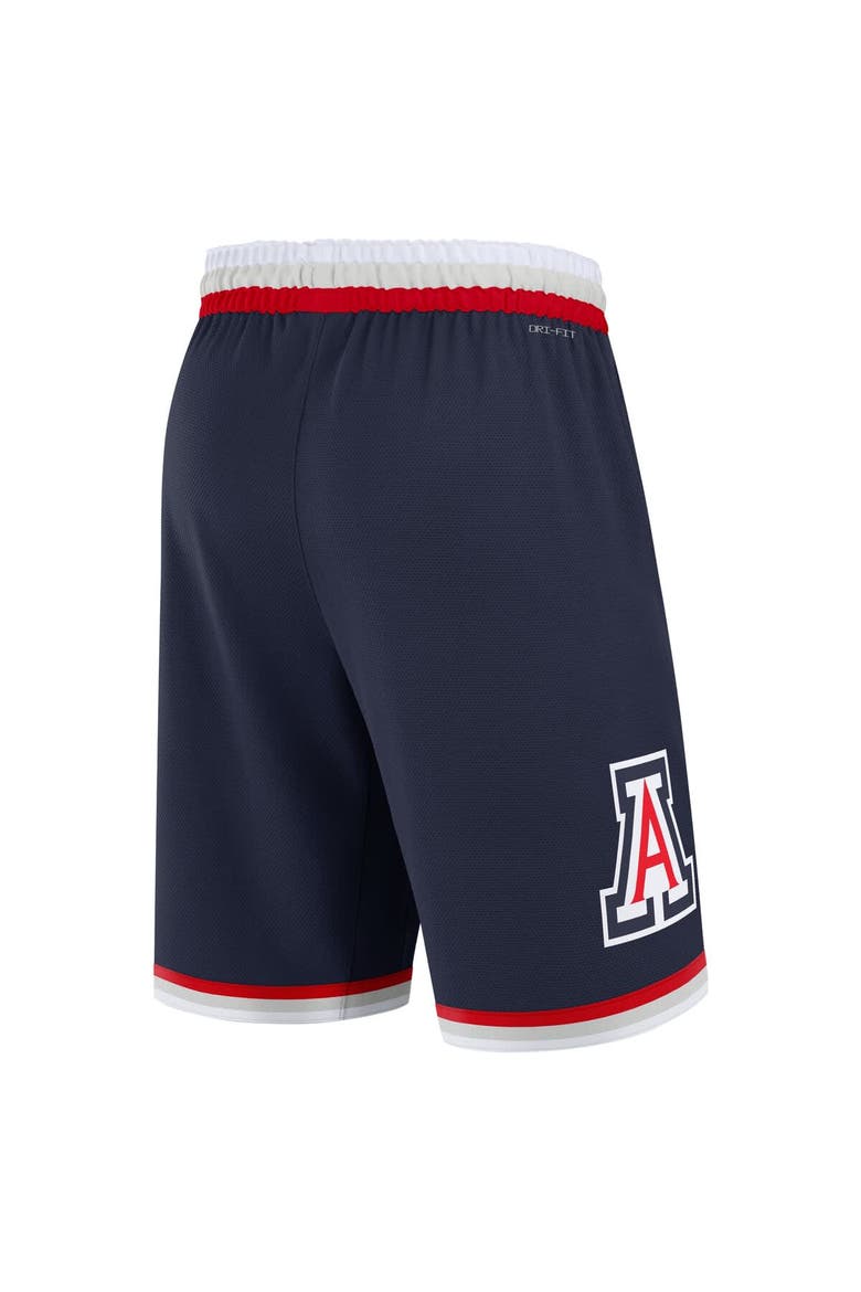 Men's Nike Navy Arizona Wildcats Road Replica Performance Shorts, Alternate, color, Navy