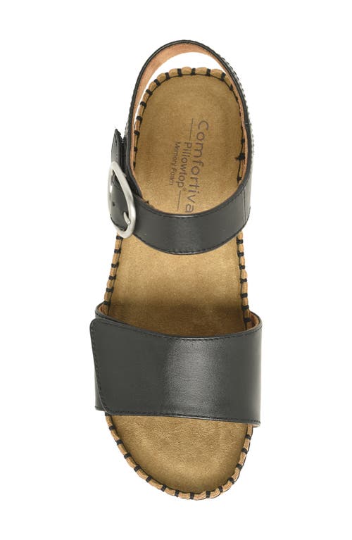 COMFORTIVA COMFORTIVA ELDORAH PLATFORM WEDGE SANDAL 