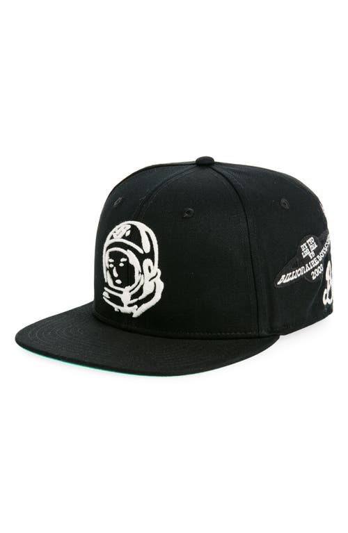 Billionaire Boys Club Stampede Fitted Baseball Cap in Black 