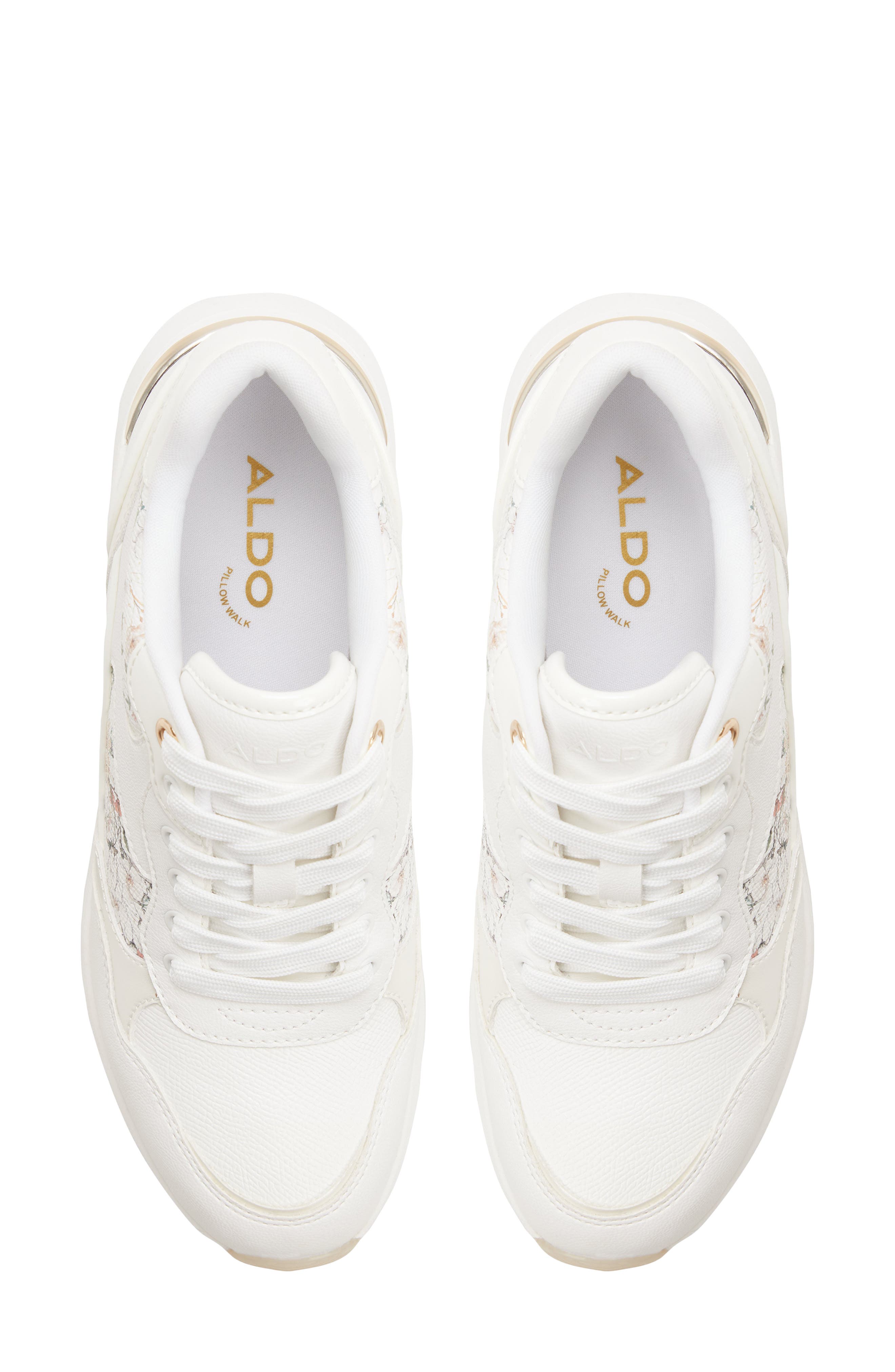 ALDO Asiejan Sneaker, Alternate, color, White Multi