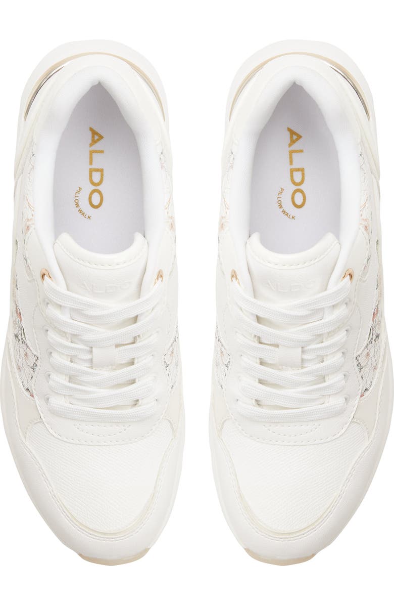 ALDO Asiejan Sneaker, Alternate, color, White Multi