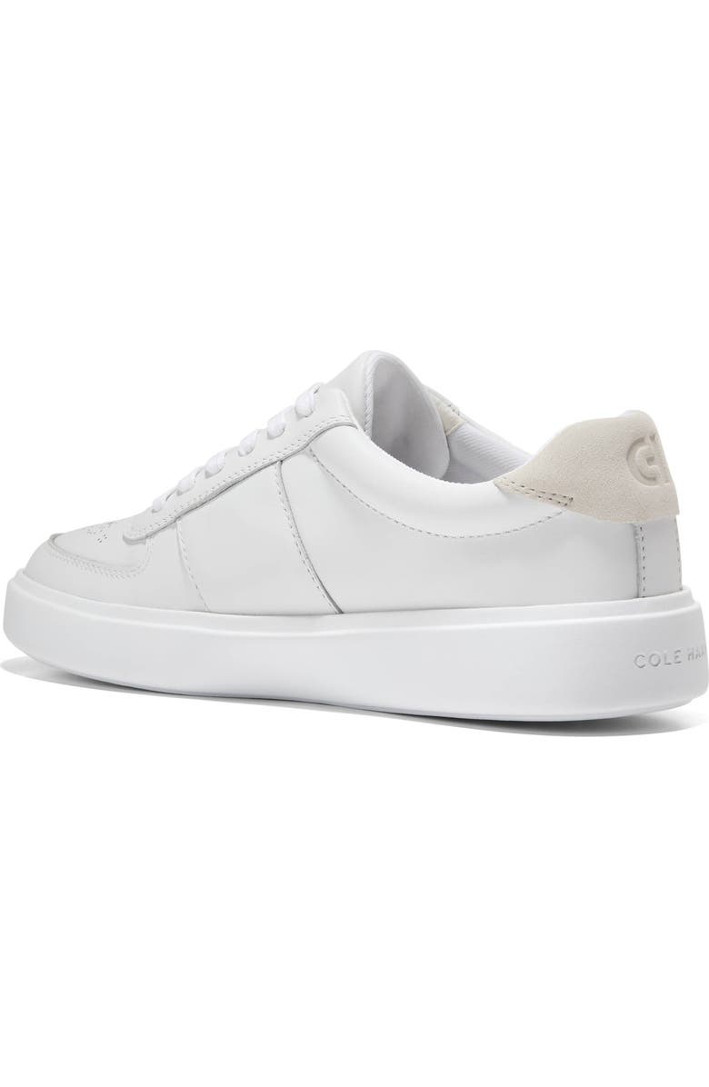 Cole Haan Grand Crosscourt Della Sneaker, Alternate, color, Optic White/ Silver Birch