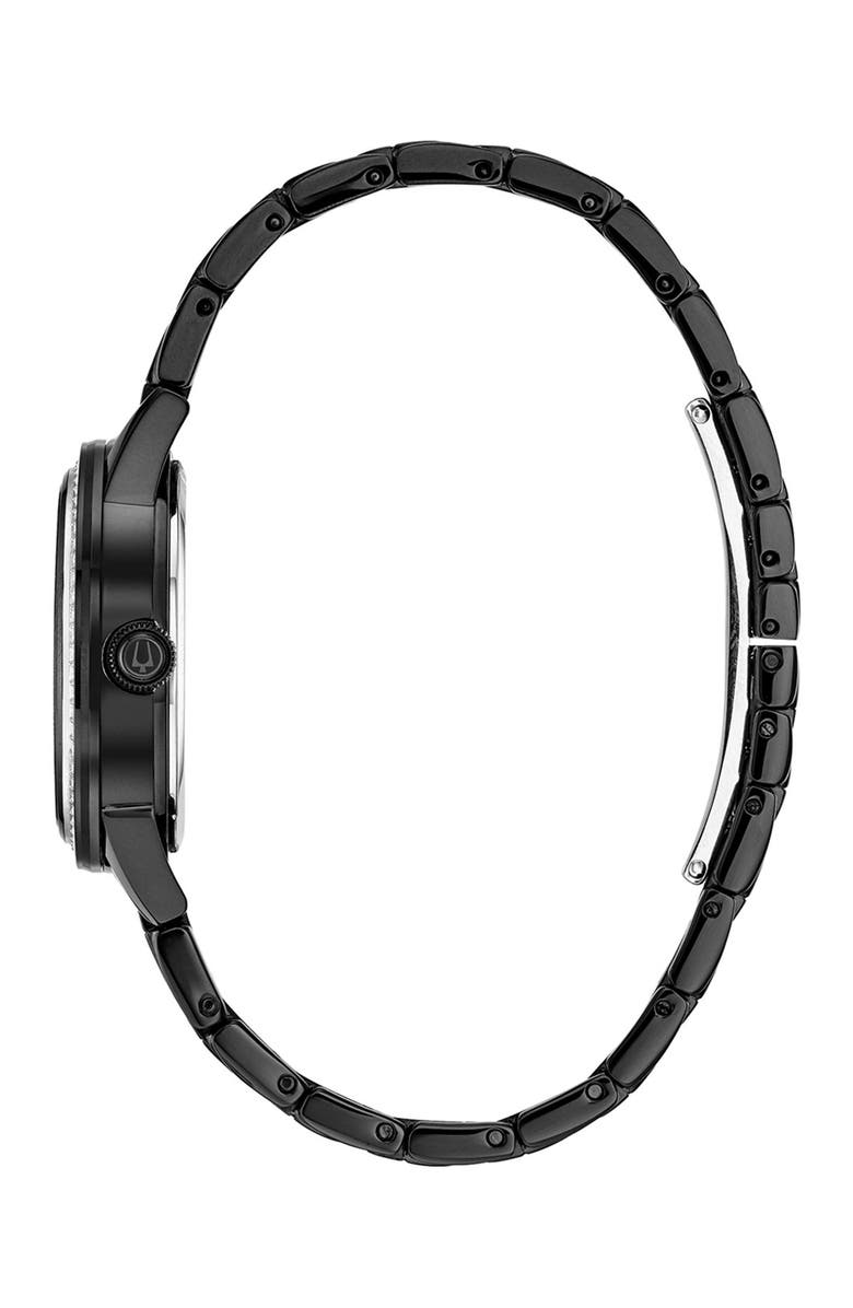 BULOVA Women's TurnStyle Swarovski Crystal Bracelet Watch, 33mm, Alternate, color,