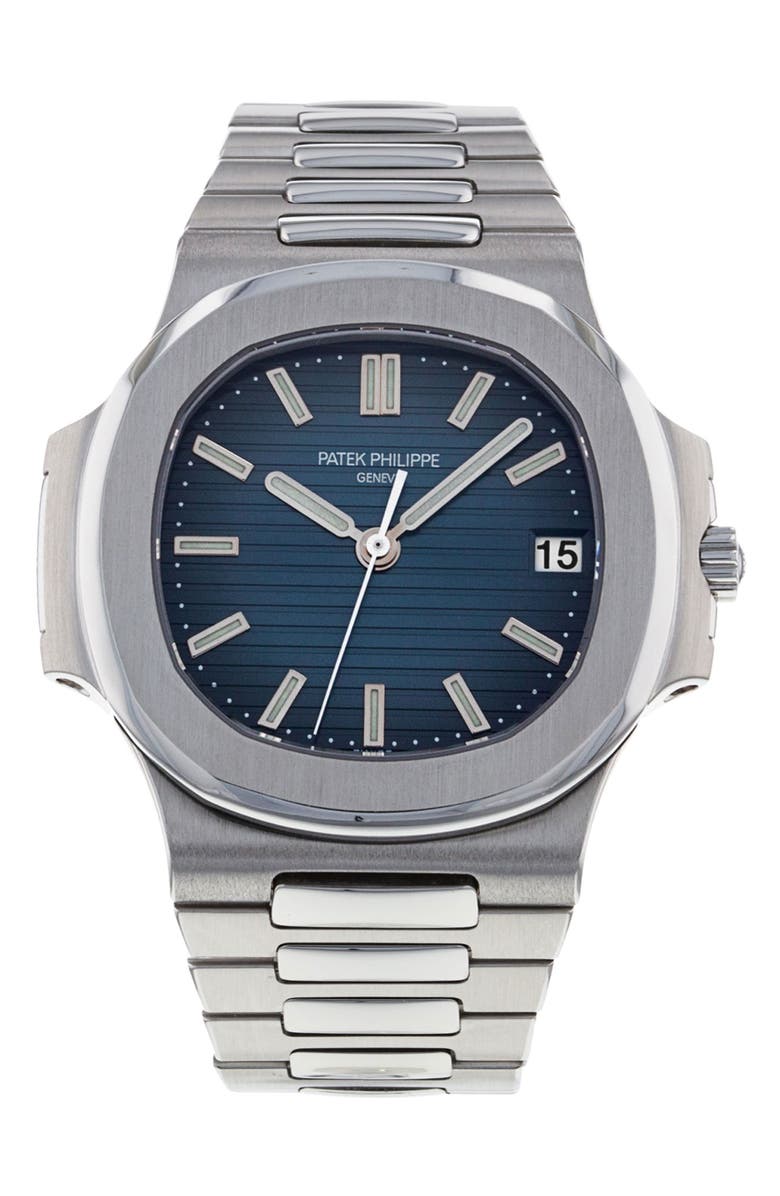 Watchfinder & Co. Patek Phillipe Preowned 1998 Nautilus Bracelet Watch, 36mm, Main, color,