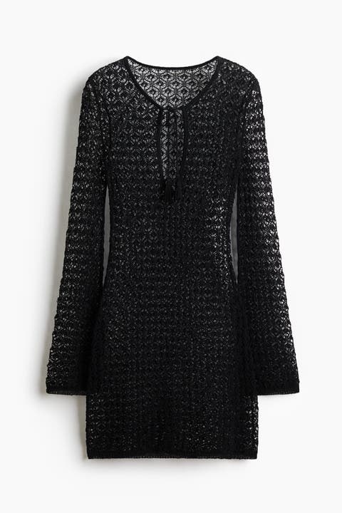 Crochet-look Beach Dress
