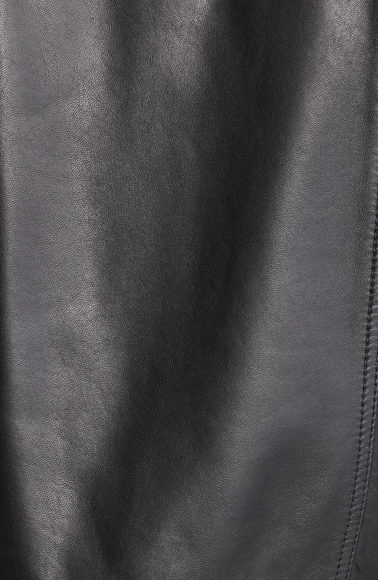 Treasure & Bond Leather Moto Jacket, Alternate, color, 